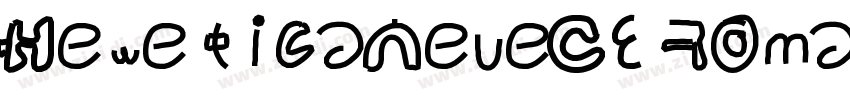 HeweticaNeueCE Roman字体转换